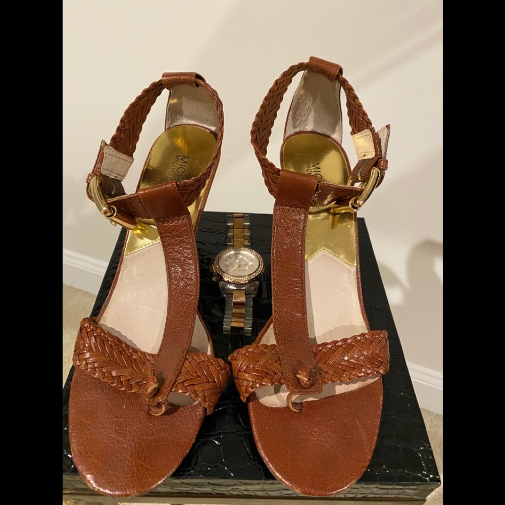 Michael Kors small heels☄️🌹👒